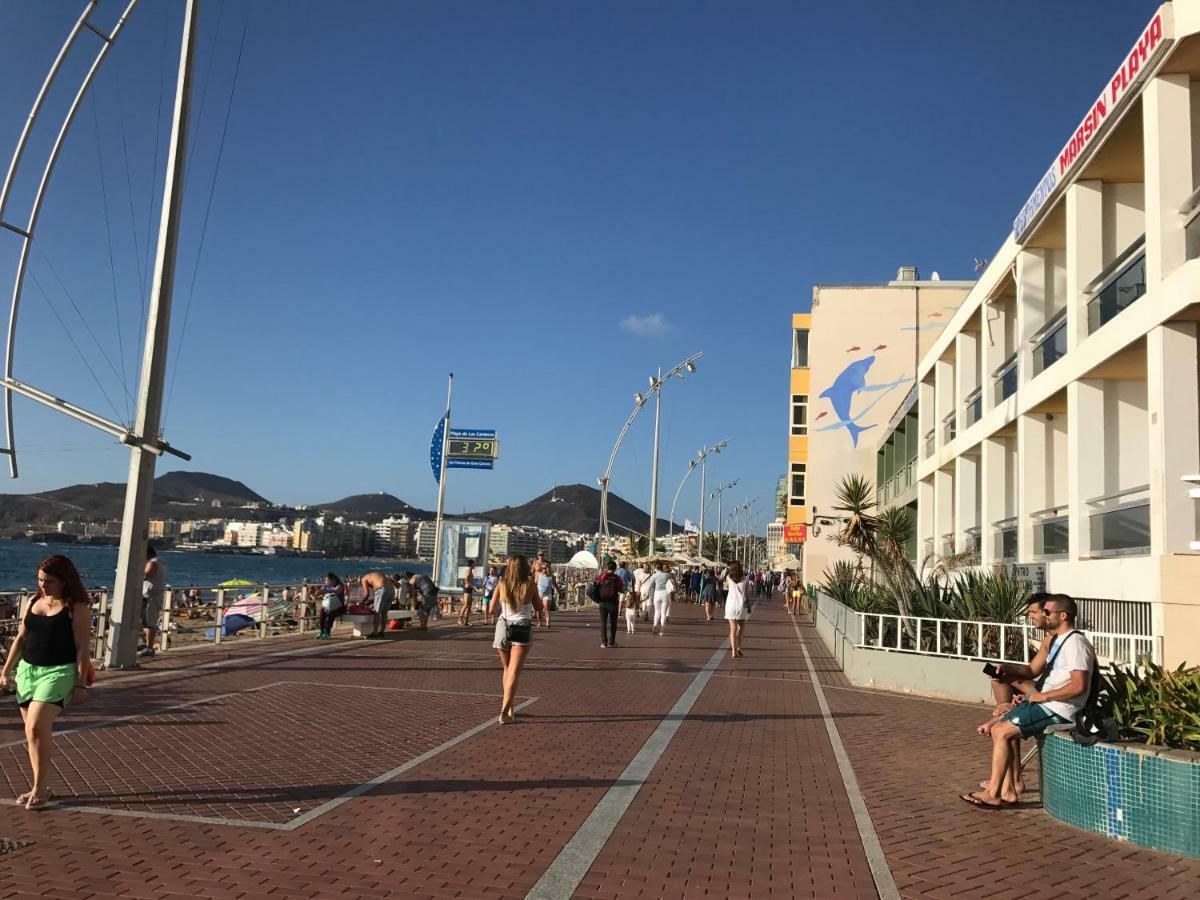 Estudio Paseo Las Canteras Las Palmas de Gran Canaria Exterior foto